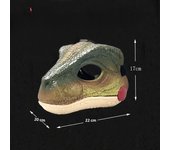 Funny Dinosaur Mask Dino Mask Moving Jaw Halloween Mask Dinosaur Head Face Mask Movable Mouth Party Cosplay Props