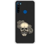 Funda compatible con Xiaomi Redmi Note 8T - tatoo calavera dotwork