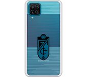 Funda original compatible con Samsung Galaxy A12 5G - Granada Lineas Blancas y Rojas Transparente SS18-19