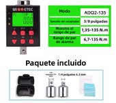 High Precision Digital Torque Meter 0.1-340 N.m Adjustable Torque Meter Adapter Professional Electronic Torque Or Ratchet Wrench