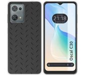 Funda Silicona para Blackview Oscal C30 / C30 Pro diseño Metal Dibujos