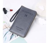 Fashion Multi-Function Travel RFID Passport Holder Cover Case Women Men PU Leather Doccuments Packet Ticket Protective Bags