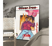 Singer Oliver Tree Nickell Anime Posters Sticky Waterproof Paper Sticker Coffee House Bar Kawaii Room Decor