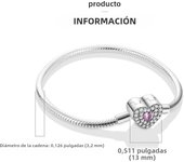 Silver Plated Bracelet Perfume Bottle Original Snake Chain Fit Charms Beads DIY Fine Jewelry Gift Pulseras For Women Bracelets