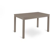 Traffic - Mesa Extensible (130/210x80 cm) en melamina gris Tórtola