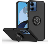 Shockproof Armor Matte Case for Motorola Edge 20 Pro S Lite 30 40 Neo Ultra Fusion G power play Magnetic Holder Ring Stand Cover