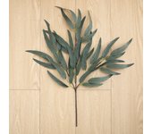 Green Willow Silk Leaves Artificial Bouquet Fake For Home Christmas Wedding Decoration Party Willow Vine Foliage Plants Wreath