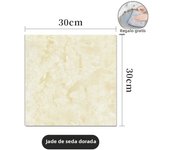 10/30/50PCS Thickened Self-adhesive Decor Wall Sticker Marble Tile Floor Sticker PVC Waterproof Toilet Kitchen Home Floor