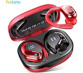 Wireless Earbuds Bluetooth 5.3 Headphones Sport,Bluetooth Earbuds with ENC Noise Canceling Mic,Wireless Headphones with Earhooks