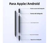 3 in 1 Magnetic Universal Stylus Pen For Android IOS Capacitive Touch Screen Pencil For Phone Pad Tablet iPhone iPad Writing Pen