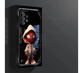 Clear Case for Samsung Galaxy A54 A52 A14 A53 A13 A34 A51 A33 A15 A24 A55 A52s Shockproof Phone Cover Marvel Spiderman Comics