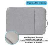 13.3"Laptop Sleeve Case for MacBook M2 M1 Air13.6 Air13.3 MacBook Pro13 14  with Handle Pocket Briefcase Waterproof HandBag