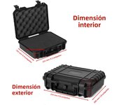 Waterproof Shockproof Tool Case Sealed Tool Box Safety Resistant Camera Photography Multimeter Storage Box Suitcase With Sponge
