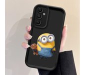 Minions Cute Cover Phone Case for Samsung Galaxy A55 A25 A14 A15 A24 A35 A22 A23 A32 A52s A53 A73 Soft TPU