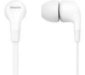 Auriculares Phillips Intrauditivos Blancos con Micrófono y Control de Volumen