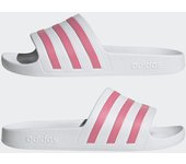 CHANCLA ADIDAS ADILETTE AQUA BLANCO ROSA