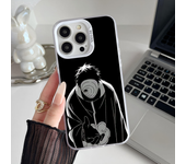 Epc Anime O-ObitoS Phone Case IMD Phone Case For IPhone 16 15 14 13 12 11 Pro Max Plus Color Silver Cover