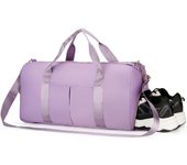 Bolsa de Viaje Impermeable con Compartimento para Zapatos y Bolso para artículos húmedos, Bolsa de deporte, Bolsa de viaje para Fin de Semana, Bolsa de Noche