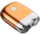 Máquina de afeitar para hombre waterproof from Portable USB, mini maquinillas de afeitar Eléctricas lavables DE LA Cabeza Doble