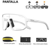 SCVCN Men Women Outdoor Sports Photochromic Cycling Sunglasses Male MTB Bicycle Glasses  Road Running Fishing Goggles With Case