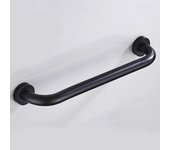 16 Inch Shower Grab Bar,Black Shower Handle,Bathroom Balance Bar,Safety Hand Rail Support Bar for Handicap Elderly Injury
