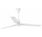 Ventilador de Techo SIN LUZ Faro Barcelona INDUS L Motor AC Blanco Ø140cm