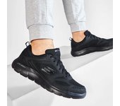 Shoes Zapatillas Deportivas marca Skechers para hombre en color negro