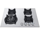 Corbero Placa de gas CPGXY6059X 62 cm, 4 zonas, Inox
