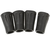4 pcs Replacement Rubber Tips End for Hiking Stick Walking Trekking Poles 4cm