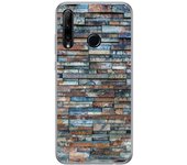 Tumundosmartphone Funda Gel Tpu para Huawei Honor 20 Lite diseño Ladrillo 05 Dibujos