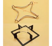 Stainless steel Wok Pan Stand Cooker Support Rack Holder Inserts For Cookers Pot Gas Burners Hobs Cookware Tools Universal 3type