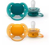 Philips Avent chupete Ultra Soft 6-18 m NEUTRO 2 uds Scf091/04