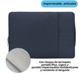 13.3"Laptop Sleeve Case for MacBook M2 M1 Air13.6 Air13.3 MacBook Pro13 14  with Handle Pocket Briefcase Waterproof HandBag