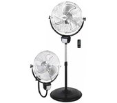 Ventilador 2 en 1 orbegozo pws 3050/ pie/ pared/ 120w/ aspas 120cm/ 3 velocidades