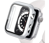 Tempered Glass+cover For Apple Watch Accessories 45mm 41mm 44mm 40mm 42mm Screen Protector Apple watch Case serie 9 4 5 6 SE 7 8