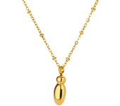 Initial Letter Necklace For Women Waterproof Gold Color Alphabet Necklaces 2024 Trend Stainless Steel Jewelry Freeshipping Items