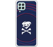 Funda original compatible con Samsung Galaxy A22 4G - Levante Escudo Huesos Blanco