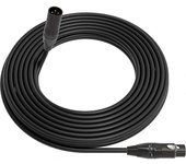 Cable de micrófono balanceado | XLR macho de 3 pines a XLR hembra de 3 pines, 15M/49.21ft