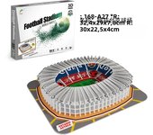3D three-dimensional puzzle football field paper building model football field puzzle children's puzzle toy