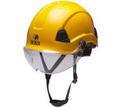 Casco Arborista Benza Ligero y Ergonómico con Visor Protector y Arnés Textil de 6 Puntos