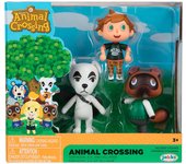 Blister 3 Figuras Animal Crossing 6cmFigura  Coleccionable - Idea de Regalo- Mercancia Oficial - Juguetes para Niños y Adultos - Movies Fans - Muñeco para Coleccionistas y Exposición