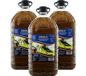 Aceite de Orujo de Oliva DIDILO  Garrafa Transparente Asa Negra 5L