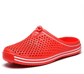 YRZL Mens Sandals Light EVA Summer Casual Shoes Hole Shoes Clogs Lovers Home Garden Outdoor Big Size 45 Male Beach Flat Slippers