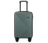 Maleta Trolley Poessa ABS Lagart Negro - 34x23.5x55 Cm - 4 Ruedas Dobles