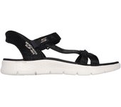 Skechers Go Walk Flex - Sssophia Sandalias deportivas para mujer negras en sintético 83723