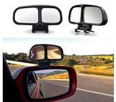 Espejo de DOT Ciego para Coche, 2 unidades, Gran angular ajustable para remolque de furgoneta y coche.