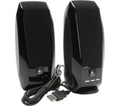 Altavoces Logitech OEM S150 Speakers para pc digitales USB color negro