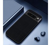 Houndstooth Pattern Case For Google Pixel 8 7A 6A 7 6 Pro Funda Fashion Leather Silicone Cover