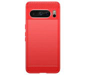 Shockproof Bumper TPU Business Carbon Fiber Soft Case For Google Pixel 9 Pixel 9 Pro 8 8A Pro 7 6 Pixel 5 XL 4 3 3A XL 2 4G 5G