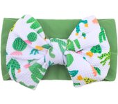 Lovely Newborn Baby Headband For Girls Elastic Knit Children Turban Baby Bows Soft Nylon Kids Headwear Hair Accessories